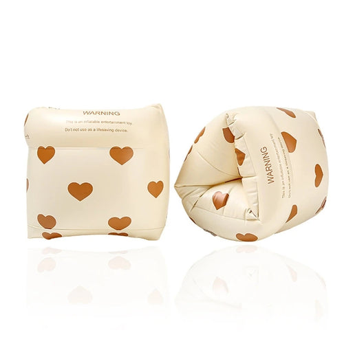 2Pcs Children Swimming Gear Arm Swimming Rings Inflatable Kids Arm Float Rings Inflatable Arm Floaties, Safety Swimming Float Ar