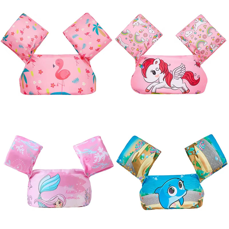 Pool Floats Swimming Vest Armbands Buoy Foam Material Better than Inflatable Rings