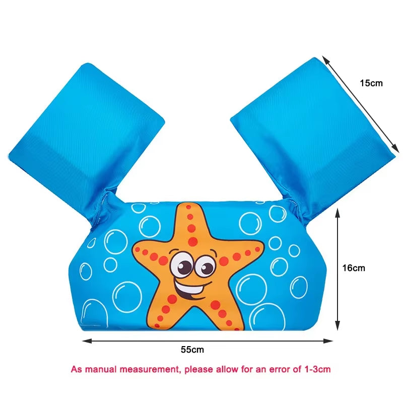 Pool Floats Swimming Vest Armbands Buoy Foam Material Better than Inflatable Rings