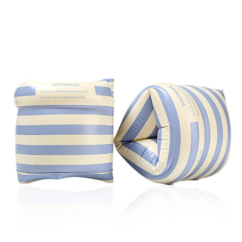 2Pcs Children Swimming Gear Arm Swimming Rings Inflatable Kids Arm Float Rings Inflatable Arm Floaties, Safety Swimming Float Ar